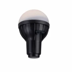 Suspension Leuchten-Direkt DAVID LED Noir, 1 lumière, Télécommandes, Changeur de couleurs