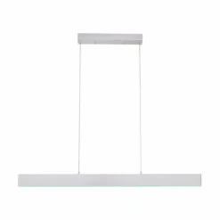 Suspension Leuchten-Direkt LOLAsmart-NILA LED Aluminium, 2 lumières, Télécommandes, Changeur de couleurs