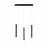 Luminaires Leuchten Direkt Éclairage Led|Suspension Leuchten-Direkt BRUNO LED Noir, 3 lumières