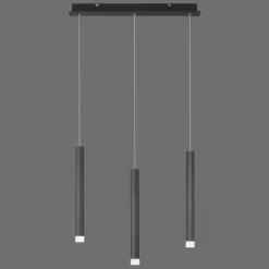 Luminaires Leuchten Direkt Éclairage Led|Suspension Leuchten-Direkt BRUNO LED Noir, 3 lumières
