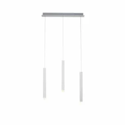 Luminaires Leuchten Direkt Éclairage Led|Suspension Leuchten-Direkt BRUNO LED Aluminium, 3 lumières