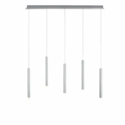 Luminaires Leuchten Direkt Éclairage Led|Suspension Leuchten-Direkt BRUNO LED Aluminium, 5 lumières