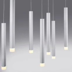 Luminaires Leuchten Direkt Éclairage Led|Suspension Leuchten-Direkt BRUNO LED Aluminium, 10 lumières