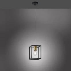 Luminaires Leuchten Direkt Suspensions|Suspension Leuchten-Direkt FABIO Noir, 1 lumière