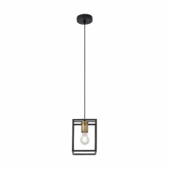 Luminaires Leuchten Direkt Suspensions|Suspension Leuchten-Direkt FABIO Noir, 1 lumière