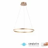 Luminaires Paul Neuhaus Éclairage Led|Suspension Leuchten-Direkt TITUS LED Laiton, 1 lumière