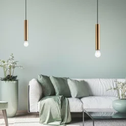 Luminaires Leuchten Direkt Suspensions|Suspension Leuchten-Direkt BRUNA Laiton, 1 lumière