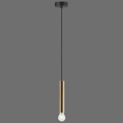 Luminaires Leuchten Direkt Suspensions|Suspension Leuchten-Direkt BRUNA Laiton, 1 lumière