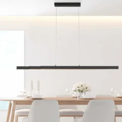 Luminaires Leuchten Direkt Éclairage Led|Suspension Leuchten-Direkt LUZI LED Anthracite, 3 lumières