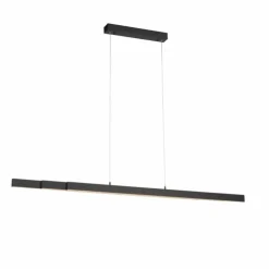 Luminaires Leuchten Direkt Éclairage Led|Suspension Leuchten-Direkt LUZI LED Anthracite, 3 lumières