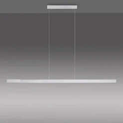 Luminaires Leuchten Direkt Éclairage Led|Suspension Leuchten-Direkt LUZI LED Argenté, 3 lumières