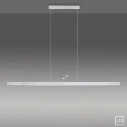 Luminaires Leuchten Direkt Éclairage Led|Suspension Leuchten-Direkt LUZI LED Argenté, 3 lumières