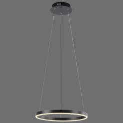 Luminaires Leuchten Direkt Éclairage Led|Suspension Leuchten-Direkt RITUS LED Anthracite, 1 lumière