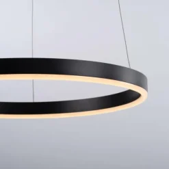 Luminaires Leuchten Direkt Éclairage Led|Suspension Leuchten-Direkt RITUS LED Anthracite, 1 lumière