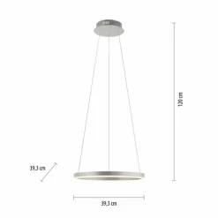 Luminaires Leuchten Direkt Éclairage Led|Suspension Leuchten-Direkt RITUS LED Aluminium, 1 lumière
