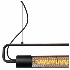 Luminaires Lucide Suspensions|Suspension Lucide CALIXT Noir, 2 lumières