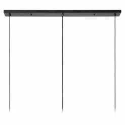 Luminaires Lucide Suspensions|Suspension Lucide DANZA Noir, 3 lumières