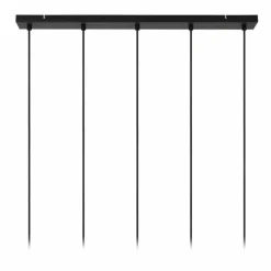 Luminaires Lucide Suspensions|Suspension Lucide EVORA Noir, 5 lumières