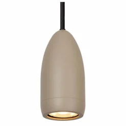 Luminaires Lucide Suspensions|Suspension Lucide EVORA Taupe, 1 lumière