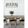 Luminaires Lucide Suspensions|Suspension Lucide FABIAN Noir, 4 lumières