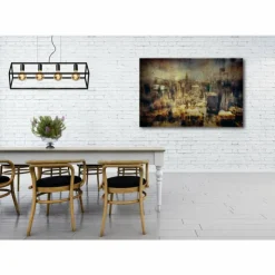 Luminaires Lucide Suspensions|Suspension Lucide FABIAN Noir, 4 lumières