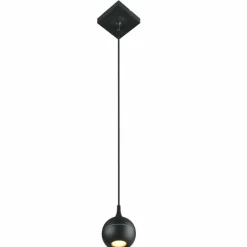 Luminaires Lucide Suspensions|Suspension Lucide FAVORI Noir, 1 lumière