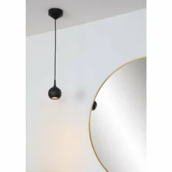 Luminaires Lucide Suspensions|Suspension Lucide FAVORI Noir, 1 lumière