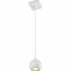 Luminaires Lucide Suspensions|Suspension Lucide FAVORI Blanc, 1 lumière