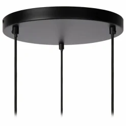 Luminaires Lucide Suspensions|Suspension Lucide JERREL Noir, 3 lumières