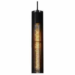 Luminaires Lucide Suspensions|Suspension Lucide LIONEL Noir, 5 lumières