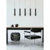 Luminaires Lucide Éclairage Led|Suspension Lucide MARGARY LED Noir, 5 lumières