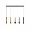 Luminaires Lucide Éclairage Led|Suspension Lucide MARGARY LED Moka, 5 lumières