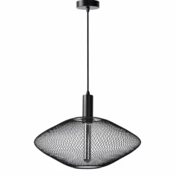 Luminaires Lucide Suspensions|Suspension Lucide MESH Noir, 1 lumière