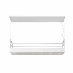 Luminaires Lucide Suspensions|Suspension Lucide MIRAVELLE Blanc, 6 lumières