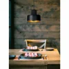 Luminaires Lucide Suspensions|Suspension Lucide OPHELIA Noir, 1 lumière