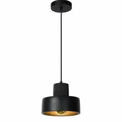 Luminaires Lucide Suspensions|Suspension Lucide OPHELIA Noir, 1 lumière