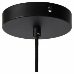 Luminaires Lucide Suspensions|Suspension Lucide OPHELIA Noir, 1 lumière