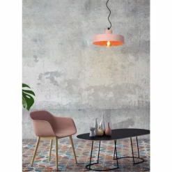Luminaires Lucide Suspensions|Suspension Lucide OPHELIA Noir, 1 lumière
