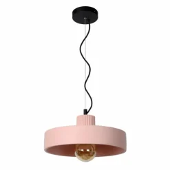 Luminaires Lucide Suspensions|Suspension Lucide OPHELIA Noir, 1 lumière