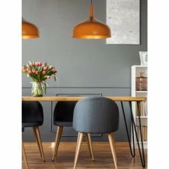 Luminaires Lucide Suspensions|Suspension Lucide ROZALLA Jaune, 1 lumière