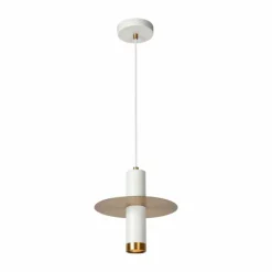 Luminaires Lucide Suspensions|Suspension Lucide SELIN Blanc, 1 lumière