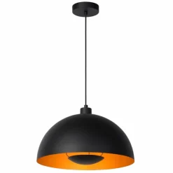 Luminaires Lucide Suspensions|Suspension Lucide SIEMON Noir, 1 lumière