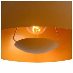 Luminaires Lucide Suspensions|Suspension Lucide SIEMON Jaune, 1 lumière
