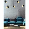 Luminaires Lucide Suspensions|Suspension Lucide SWAPP Noir, 5 lumières