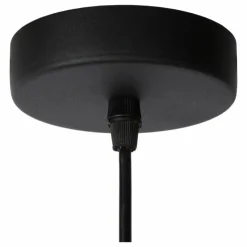 Luminaires Lucide Suspensions|Suspension Lucide ZIDANE Noir, 1 lumière