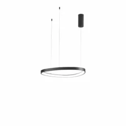 Luminaires Lutec Éclairage Led|Suspension Lutec BEZI LED Noir, 1 lumière