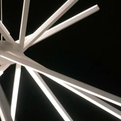 Luminaires Lutec Éclairage Led|Suspension Lutec SHANGHAI LED Blanc, 8 lumières