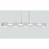 Luminaires Lutec Suspensions|Suspension Lutec WAVE Nickel mat, 3 lumières