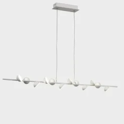 Luminaires Mantra Éclairage Led|Suspension Mantra ADN LED Blanc, 1 lumière