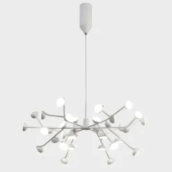 Luminaires Mantra Éclairage Led|Suspension Mantra ADN LED Blanc, 1 lumière